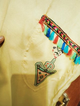Vestido árabe Amazigh talla XXL (44)