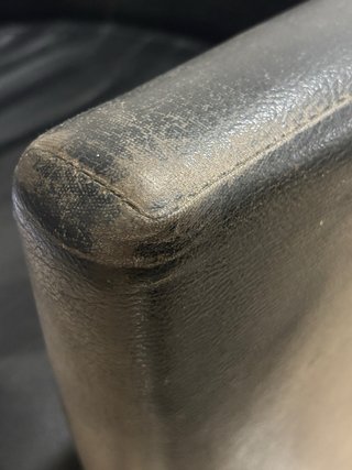 Butaca Negra Polipiel Ikea