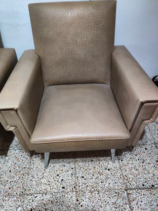 2 Sillones Vintage Beige