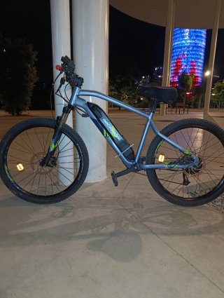 Bicicleta Eléctrica Rockrider ST 100