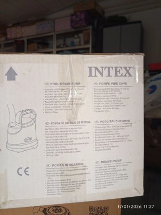 Bomba de Drenaje Intex Piscina