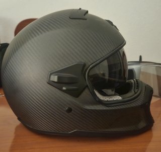 Casco Scorpion Exo-HX1 Carbon SE Negro/Gris