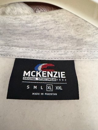 Sudadera McKenzie gris con cremallera