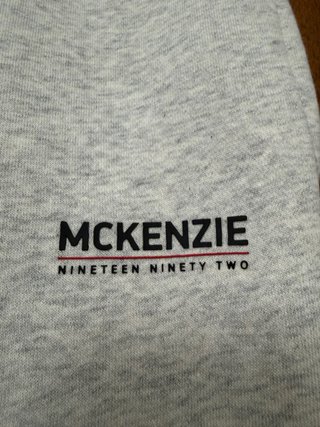 Sudadera McKenzie gris con cremallera