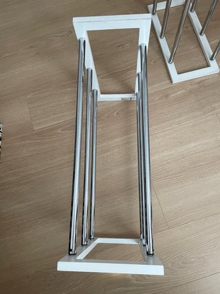 Zapatero auxiliar metal y plástico