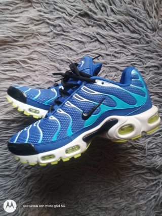 Zapatillas Nike TN Air Max Azules y Amarillas