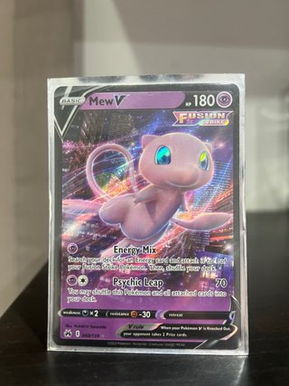 Mew V Fusion Strike 060/159 Carta Pokemon