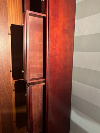Mesa de salón alargada de madera