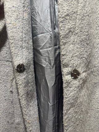 Abrigo Zara Gris