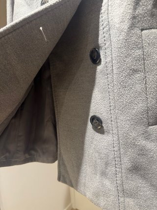 Abrigo H&M gris