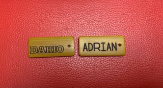 Llaveros de madera personalizados