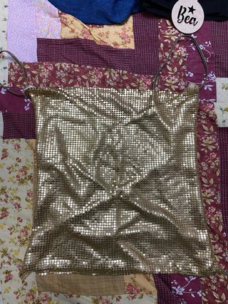 Top Malla Dorado