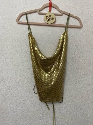 Top Malla Dorado