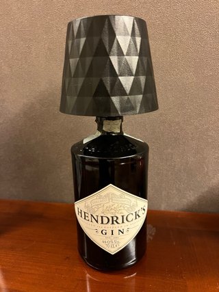 Lampada Hendrick's Gin Artigianale a led