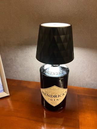 Lampada Hendrick's Gin Artigianale a led