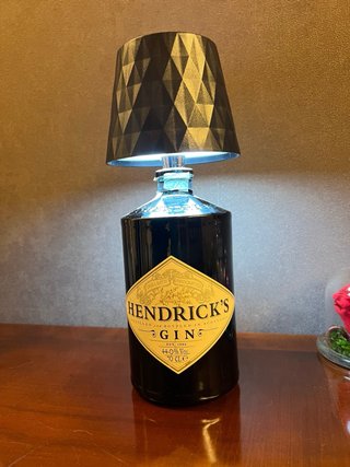 Lampada Hendrick's Gin Artigianale a led