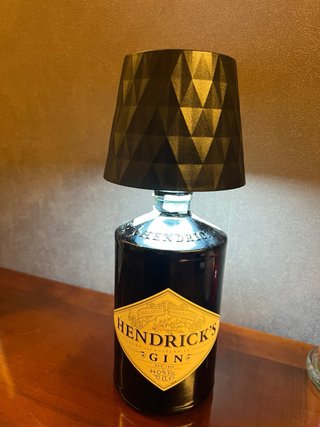 Lampada Hendrick's Gin Artigianale a led