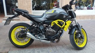 Yamaha MT-07 ABS 2016 Gris/Amarillo