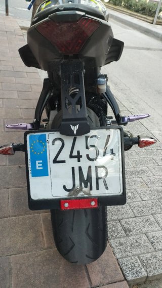 Yamaha MT-07 ABS 2016 Gris/Amarillo