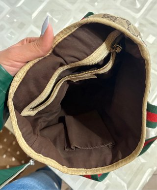 Borsa Gucci Beige/Verde