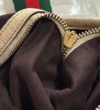 Borsa Gucci Beige/Verde