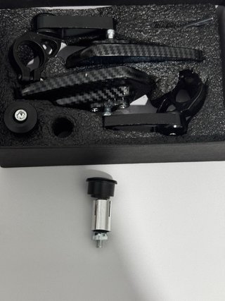 Retrovisores moto carbono.