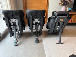 3 Sillas de coche a contramarcha
