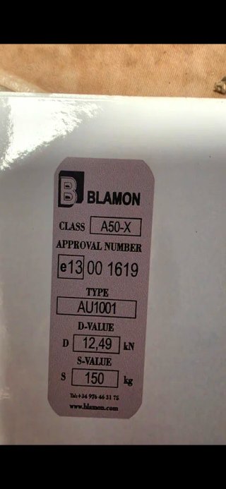 Pegatina Blamon enganche remolque
