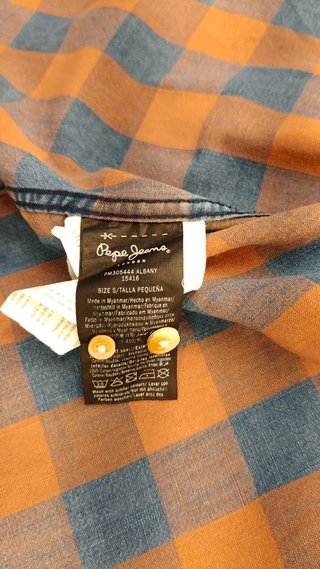 Camicia Pepe Jeans quadri uomo taglia S