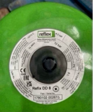 Vaso de expansión Reflex DD 8 verde