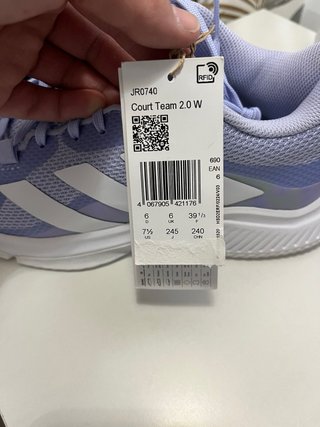 Zapatillas Adidas Moradas Talla 39 1/3