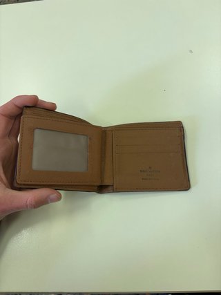 Portafoglio Louis Vuitton marrone monogram