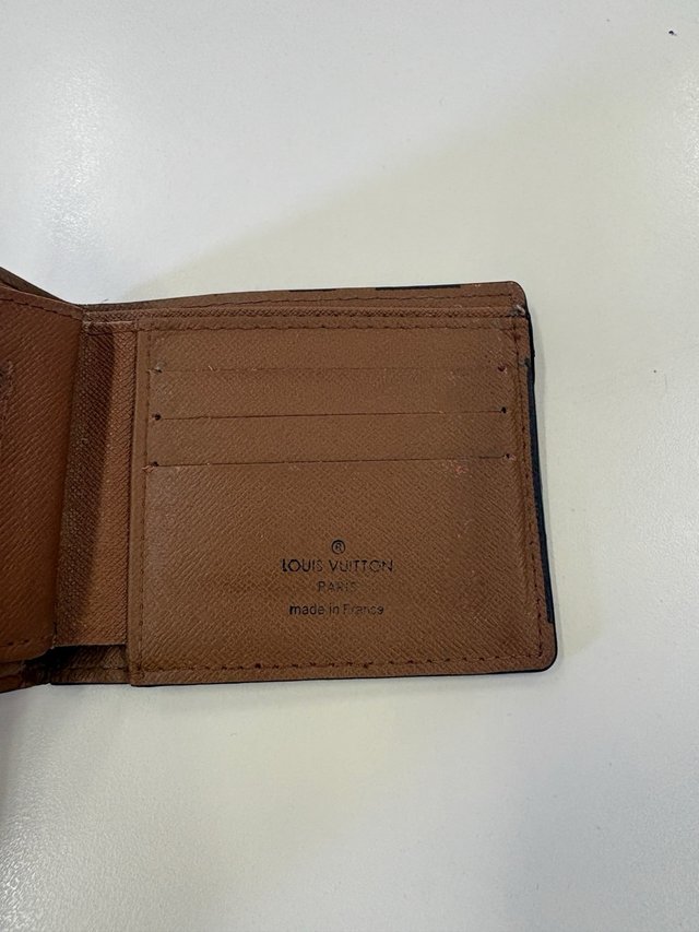 Portafoglio Louis Vuitton marrone monogram