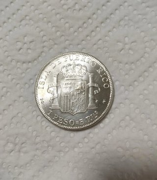 Lote de 2 monedas del periodo de la Peseta