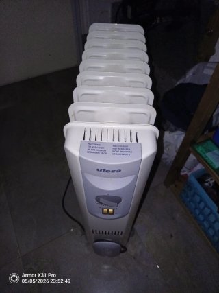 Radiador Ufesa Blanco