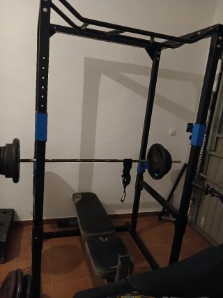 Jaula de entrenamiento Rack multifuncional