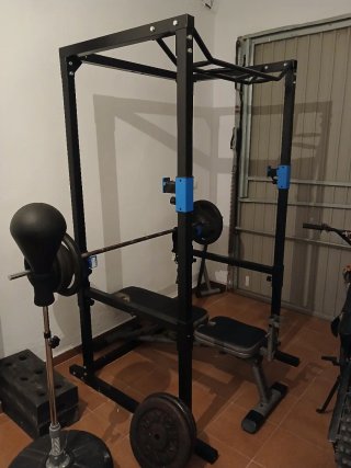Jaula de entrenamiento Rack multifuncional