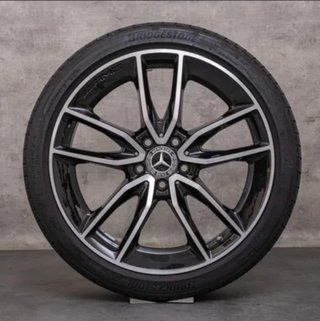 Llantas 22 Mercedes GLE AMG Black Originales