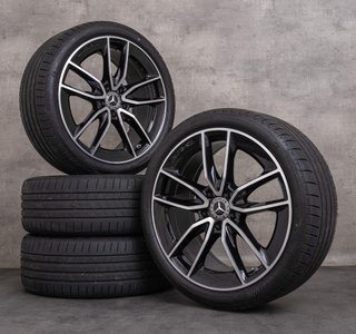 Llantas 22 Mercedes GLE AMG Black Originales