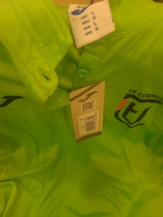 Camiseta Joma UE Cornellà Talla L Verde
