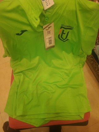 Camiseta Joma UE Cornellà Talla L Verde