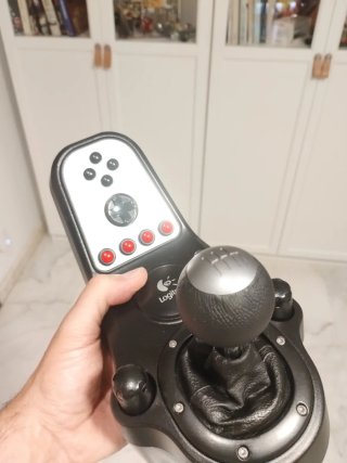 Palanca cambios USB Logitech G25 con secuencial