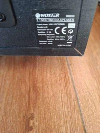 Altavoces Woxter 2.1 con Subwoofer