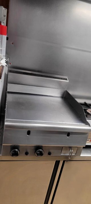 Plancha profesional acero inoxidable