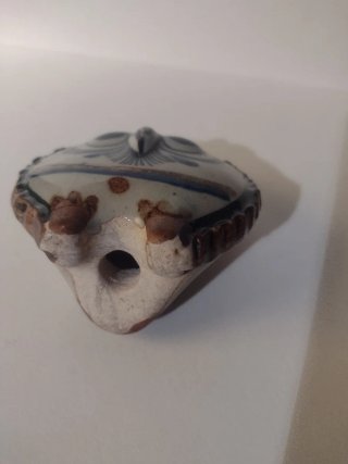 Figura de cerámica de búho
