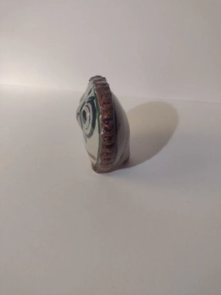 Figura de cerámica de búho