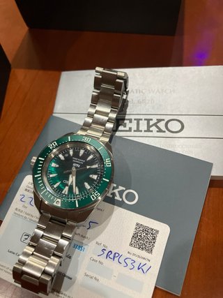 Reloj Seiko Samurai Edición Limitada SRPL53K