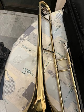 Trombón de varas nuevo