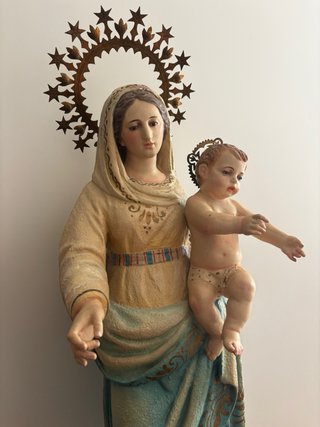 Talla virgen  S.XIX