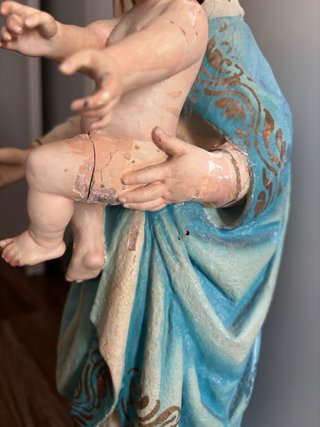 Talla virgen  S.XIX